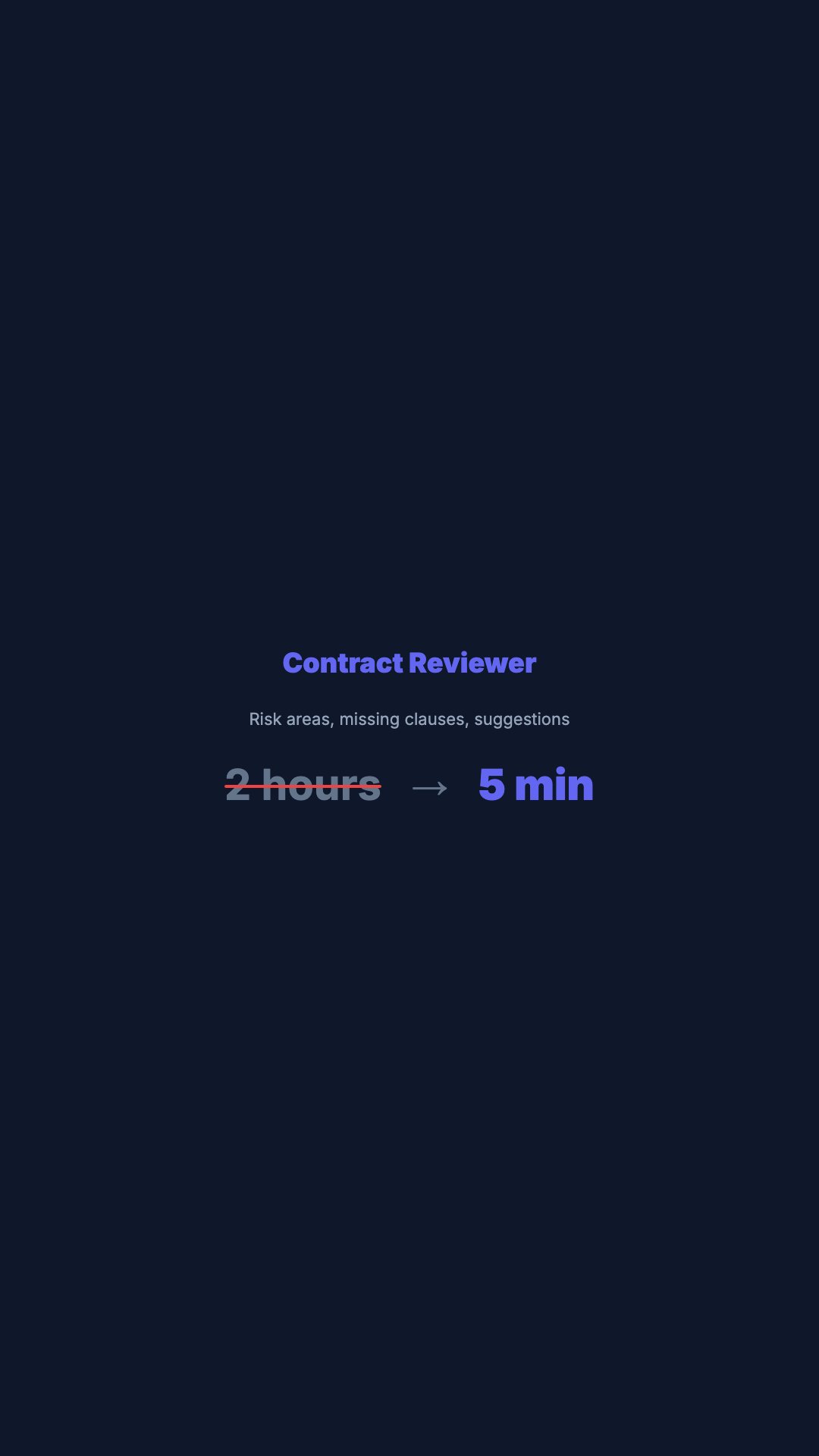 Legal Pain Point (Vertical)