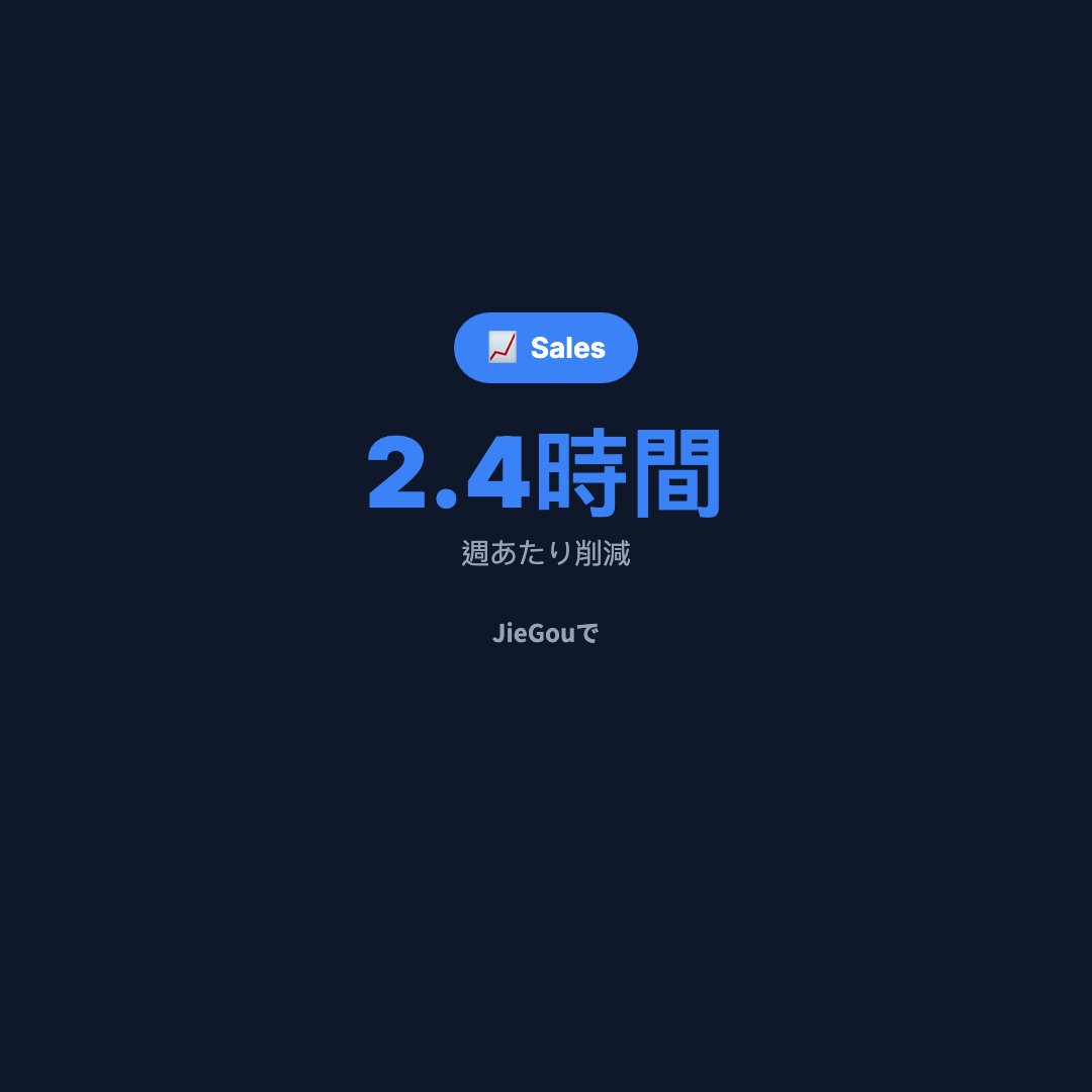 営業 時間節約（正方形）